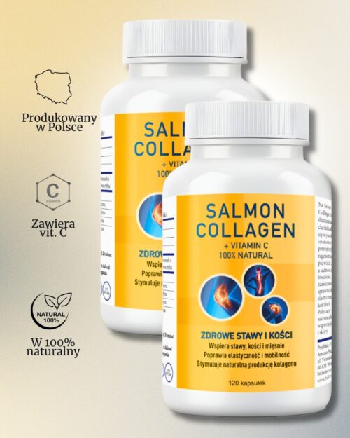 2 Opakowania kolagen Salmon Collagen 100% naturalny kolagen