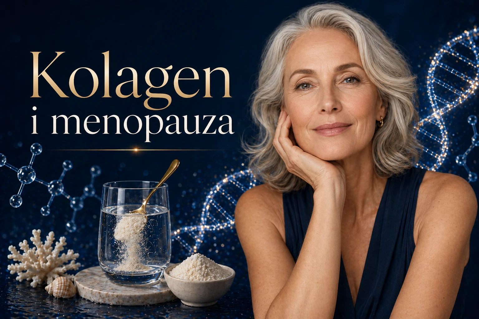 Salmon collagen a hormony - rola bioaktywnego hydratu kolagenu ze skóry łososia w menopauzie i andropauzie