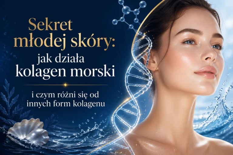 Sekret młodej skóry: jak działa kolagen morski i czym różni się od innych form?
