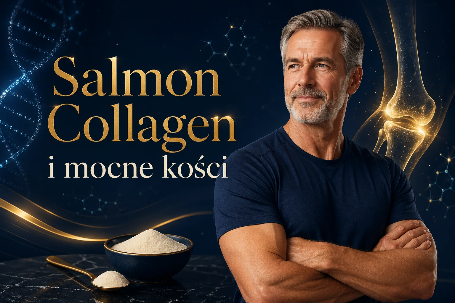 Salmon collagen na mocne kości i lepszą mobilność!